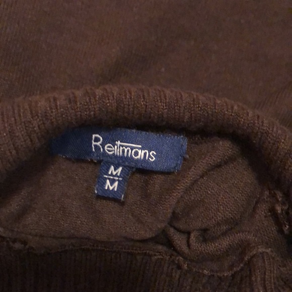 Reitmans brown turtleneck sweater. Size med. - Picture 11 of 13